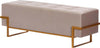 Panca Pouf rettangolare seduta in velluto arredamento moderno h 45 Casa e cucina/Arredamento/Soggiorno/Poltrone e sedie/Poltrone Decor Space - Altamura, Commerciovirtuoso.it