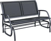 Panchina-a-Dondolo-da-Giardino-a-2-Posti-in-Metallo-e-Tessuto-a-Rete-Traspirante,-120x70x85cm,-Nero-01-0893