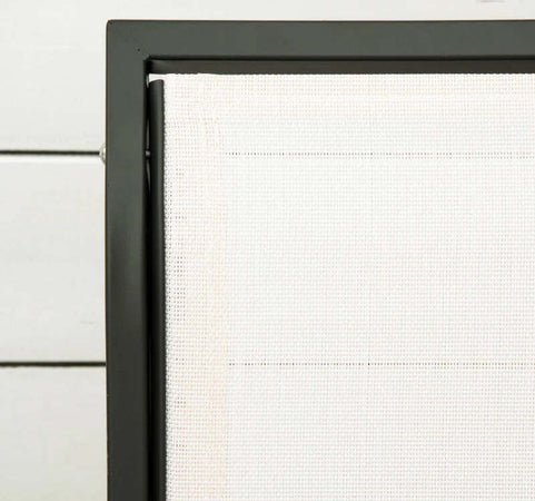 Panchina-a-Dondolo-da-Giardino-a-3-Posti-in-Metallo-e-Tessuto-a-Rete-Traspirante,-147x75x85cm,-Beige-84B-531CW