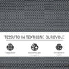 Panchina-a-Dondolo-da-Giardino-a-3-Posti-in-Metallo-e-Tessuto-a-Rete-Traspirante,-147x75x85cm,-Grigio-84B-531GY