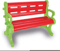 Panchina-Biemme-by-Bcs-2093-R-3-Posti-Rosso-e-Verde