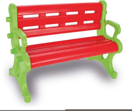 Panchina-Biemme-by-Bcs-2093-R-3-Posti-Rosso-e-Verde
