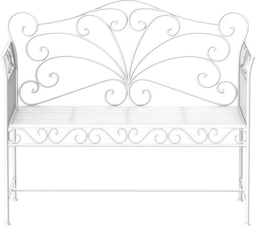 Panchina-da-Esterno-a-2-Posti-,-Panchina-Biposto-da-Giardino-Stile-Romantico-Ferro-113.5-x-50-x-96cm-Bianco-84B-077