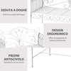 Panchina-da-Esterno-a-2-Posti-,-Panchina-Biposto-da-Giardino-Stile-Romantico-Ferro-113.5-x-50-x-96cm-Bianco-84B-077