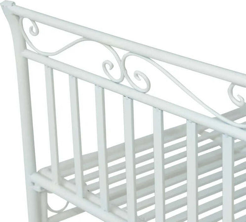 Panchina-da-Esterno-a-2-Posti-,-Panchina-Biposto-da-Giardino-Stile-Romantico-Ferro-113.5-x-50-x-96cm-Bianco-84B-077