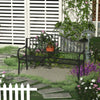 Panchina-da-Esterno-a-2-Posti-,-Panchina-da-Giardino-con-Tavolino-Estensibile-in-Metallo-150-x-53-x-95-cm-Nero-84B-241