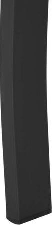 Panchina-da-Esterno-in-Metallo-Impermeabile-Nero,-Panca-da-Giardino-a-due-Posti,-127-x-62-x-82cm---Max-240kg--84B-010
