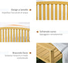 Panchina-da-Giardino-2-Posti-con-Seduta-e-Schienale-a-Doghe,-in-Legno-di-Abete,-143x51x85-cm-84B-634V00OG