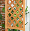 Panchina-da-Giardino-in-Legno-di-Abete-con-Arco-Decorativo-per-Piante-e-Vasi,-160x50x198-cm,-Marrone-84G-002V00BN
