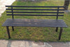 Panchina da Giardino Modello Napoli in Acciaio Lunghezza 100 Cm Giardino e giardinaggio/Arredamento da giardino e accessori/Panche Ogomondo - Martina Franca, Commerciovirtuoso.it