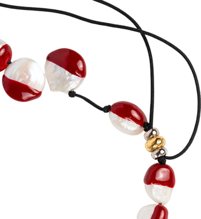 PANCONESI-Vacanza-Pearl-Necklace-in-Red-da-donna