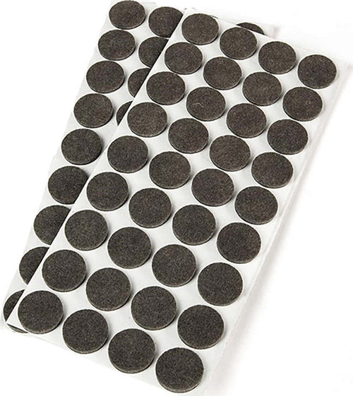 Panda-Feltrini-per-soprammobili-tondi-Grigi-10-mm-pz-64-Nobrand
