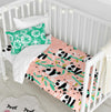 Panda-garden-Parure-copripiumino-lettino-100x120cm-Moshi-Moshi