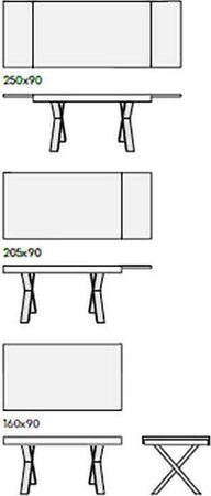 PANDEMOS---tavolo-da-pranzo-allungabile-cm-90-x-160/205/250-x-77-h-Marmo-Milani-Home