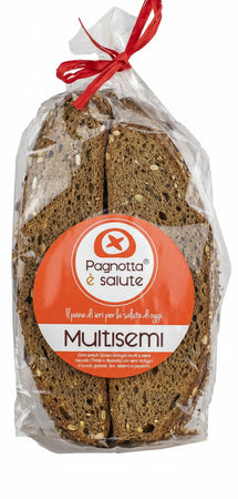 Pane a Fette Tostate Multisemi Pane Biologico Integrale Di Grani Antichi Siciliani Bio Con Semi Biologici Di Zucca, Girasole, Lino, Sesamo E Papavero Filone a Fette Alimentari e cura della casa/Preparati da cucina e da forno/Preparati per prodotti da forno/Pane Pagnotta è Salute - Milazzo, Commerciovirtuoso.it