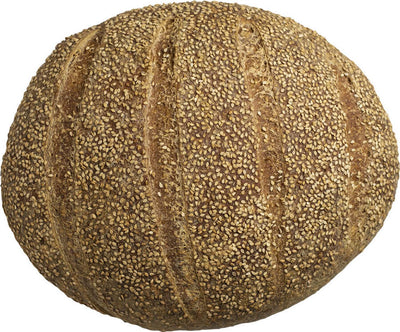 Pane Biologico Semi-Integrale Con Sesamo Pane Proteico Con Semola Di Grano Duro Siciliano E Grani Antichi Siciliani Bio Pagnotta Lievitazione Naturale con Lievito Madre Alimentari e cura della casa/Preparati da cucina e da forno/Preparati per prodotti da forno/Pane Pagnotta è Salute - Milazzo, Commerciovirtuoso.it