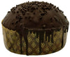 Panettone Al Cioccolato Fondente Artigianale Ripieno Con Cioccolato Al Latte Dolce Tipico Natalizio Sicilia 1.2 Kg La Bottega Reale