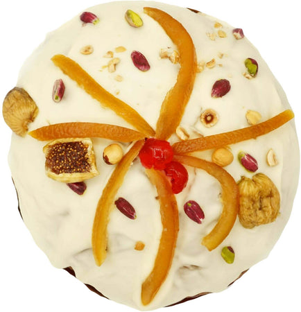 Panettone Artigianale “ciauru Di Sicilia” Con Fichi Cioccolato Pistacchio E Nocciole Italiano di Sicilia Dolce Tipico Natalizio Panettoni 1.2 Kg La Bottega Reale