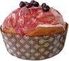 Panettone artigianale Amarena con Amarene intere e sciroppo di governo glassa cioccolato bianco dolce tipico natalizio panettoni 1.2 kg La Bottega Reale