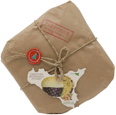 6 Panettoni Artigianali Siciliani, Panettone Al Pistacchio 1kg Siciliano 100% Copertura Glassa Di Pistacchio Alimentari e cura della casa/Pasticceria e prodotti da forno/Torte/Panettoni Tesori Di Sicilia - Nicosia, Commerciovirtuoso.it