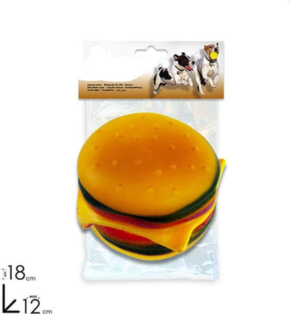 Panino Hamburgher Giocattolo Per Cani Gatti Con Suoni 18 X 12 Cm Giocattoli Cane Prodotti per animali > Prodotti per Cani > Giocattoli Trade Shop italia - Napoli, Commerciovirtuoso.it