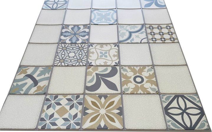 Pannelli 3D Rivestimento a parete in PVC effetto CEMENTINE Realistici e isolanti. Casa e cucina/Decorazioni per interni/Decorazioni cameretta ragazzi/Decorazioni a parete Eternal Parquet - Ariano Irpino, Commerciovirtuoso.it