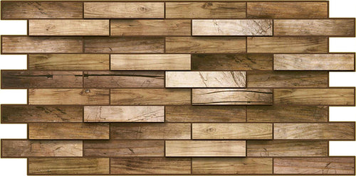 Pannelli 3D Rivestimento a parete in PVC effetto MATTONCINI DI LEGNO Realistici e isolanti. Casa e cucina/Decorazioni per interni/Decorazioni cameretta ragazzi/Decorazioni a parete Eternal Parquet - Ariano Irpino, Commerciovirtuoso.it