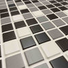 Pannelli 3D Rivestimento a parete in PVC effetto MOSAICO NERO GRIGIO Realistici e isolanti. Casa e cucina/Decorazioni per interni/Decorazioni cameretta ragazzi/Decorazioni a parete Eternal Parquet - Ariano Irpino, Commerciovirtuoso.it