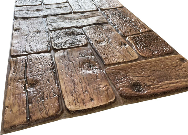 Pannelli 3D Rivestimento a parete in PVC effetto PATCHWORK DI LEGNO Realistici e isolanti. Casa e cucina/Decorazioni per interni/Decorazioni cameretta ragazzi/Decorazioni a parete Eternal Parquet - Ariano Irpino, Commerciovirtuoso.it