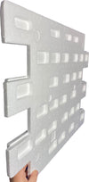 Pannelli decorativi per pareti in Polistirolo 8 pz milano Fai da te/Pitture trattamenti per pareti e utensili/Strumenti per carta da parati e posa carta da parati/Pannelli a muro 3D Led Mall Home - Napoli, Commerciovirtuoso.it