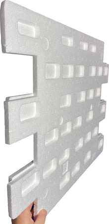 Pannelli decorativi per pareti in Polistirolo 8 pz milano Fai da te/Pitture trattamenti per pareti e utensili/Strumenti per carta da parati e posa carta da parati/Pannelli a muro 3D Led Mall Home - Napoli, Commerciovirtuoso.it