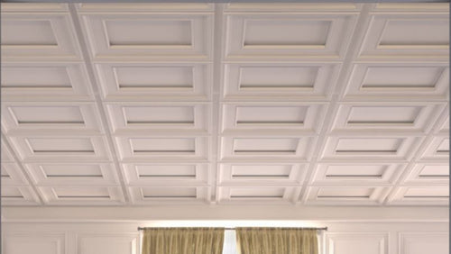 Pannelli decorativi per soffitti e pareti in duropolimero 4pz 40x40cm Fai da te/Pitture trattamenti per pareti e utensili/Strumenti per carta da parati e posa carta da parati/Pannelli a muro 3D Led Mall Home - Napoli, Commerciovirtuoso.it