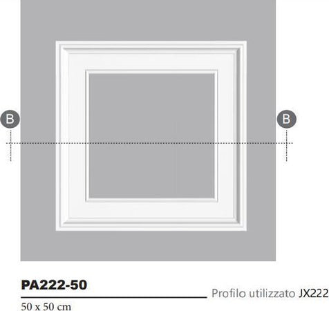 Pannelli decorativi per soffitti e pareti in duropolimero 4pz 50x50cm Fai da te/Pitture trattamenti per pareti e utensili/Strumenti per carta da parati e posa carta da parati/Pannelli a muro 3D Led Mall Home - Napoli, Commerciovirtuoso.it