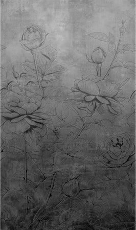Pannello-159x270cm-di-Carta-da-Parati-TNT-a-modulo-raccordabile-continuativo-Voyager-FLOWERBW