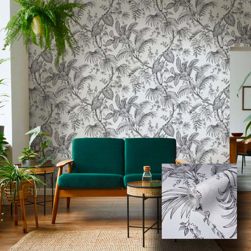 Pannello-159x270cm-di-Carta-da-Parati-TNT-a-modulo-raccordabile-continuativo-Voyager-LEAVESBW