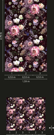 Pannello-159x270cm-di-Carta-da-Parati-TNT-a-modulo-raccordabile-continuativo-Voyager-ROSE
