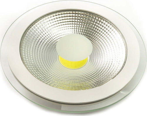 PANNELLO A LED COB VETRO SATINATO INCASSO 7 12 15 W LUCE FREDDA CONTROSOFFITTO  Trade Shop italia - Napoli, Commerciovirtuoso.it