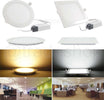 PANNELLO A LED TONDO O QUADRATO 3 6 12 18 20 25W AD INCASSO FREDDA CALDA NEUTRA  Trade Shop italia - Napoli, Commerciovirtuoso.it