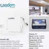 Pannello A Led Tondo O Quadrato Ad Da Incasso Luce Fredda Calda Neutra Wisdom Illuminazione/Illuminazione per interni/Lampadari lampade a sospensione e plafoniere/Plafoniere da ufficio Trade Shop italia - Napoli, Commerciovirtuoso.it
