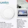 Pannello A Led Tondo O Quadrato Ad Da Incasso Luce Fredda Calda Neutra Wisdom Illuminazione/Illuminazione per interni/Lampadari lampade a sospensione e plafoniere/Plafoniere da ufficio Trade Shop italia - Napoli, Commerciovirtuoso.it