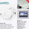 PANNELLO A LED TONDO O QUADRATO AD DA INCASSO LUCE FREDDA CALDA NEUTRA WISDOM  Trade Shop italia - Napoli, Commerciovirtuoso.it
