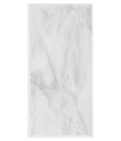 Pannello Adesivo Effetto Marmo Bianco Perlato Pareti Paraschizzi 300x60cm Stanza
