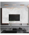 Pannello Adesivo Effetto Marmo Bianco Perlato Pareti Paraschizzi 300x60cm Stanza