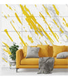 Pannello Adesivo Effetto Marmo Bianco Striato Oro Pareti Paraschizzi 300 X 60 Cm