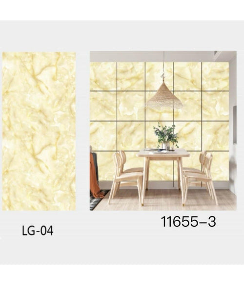 Pannello Adesivo Effetto Marmo Giallo Perlato Pareti Paraschizzi 300x60cm Stanza