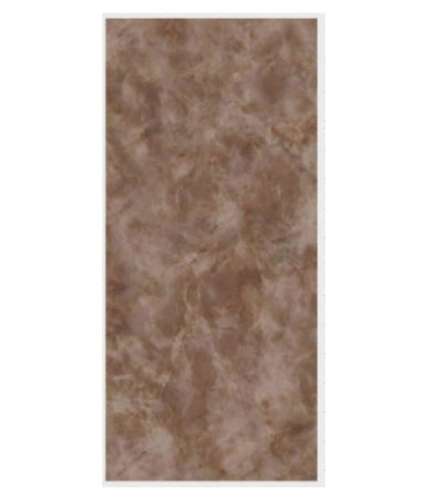 Pannello Adesivo Effetto Marmo Marrone Pareti Paraschizzi 300x60cm Stanza Cucina