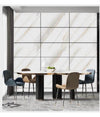 Pannello Adesivo Effetto Marmo Perlato Striato Pareti Paraschizzi 300x60cm Stanza