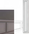 Pannello Bianco completo per boiserie 25x150x1,9cm con cornice in Duropolimero e riempimento in cartongesso Fai da te/Prodotti per la costruzione/Materiali da costruzione/Pavimenti/Materiali per pavimenti/Battiscopa Eternal Parquet - Ariano Irpino, Commerciovirtuoso.it