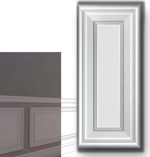Pannello Bianco completo per boiserie 25x55x1,9cm con cornice in Duropolimero e riempimento in cartongesso Fai da te/Prodotti per la costruzione/Materiali da costruzione/Pavimenti/Materiali per pavimenti/Battiscopa Eternal Parquet - Ariano Irpino, Commerciovirtuoso.it
