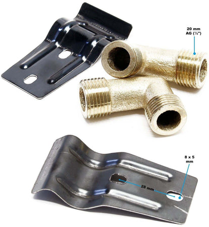 Pannello colonna doccia completo multifunzione con cascata